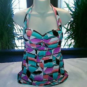 Underwire tankini top